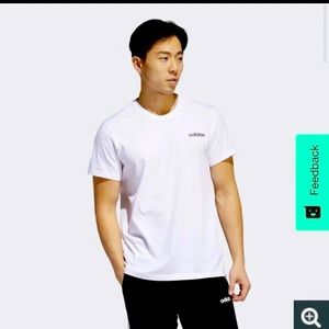 Adidas T-shirt Mens size Medium white
